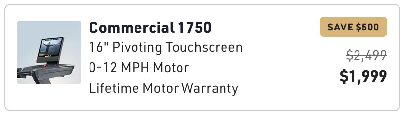 Commercial 1750 - Package